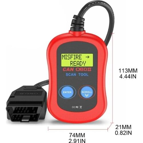 Acheheng MaxiScan MS300 OBD2 Car Accessories Diagnostic Vehicle Scan Scanner Automotive Scanner Code Reader