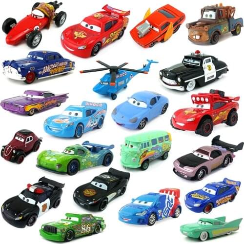 38 Style Disney Pixar Cars 3 New Lightning McQueen Jackson Storm Smokey Diecast Metal Car Model Toy For Children Christmas Gift