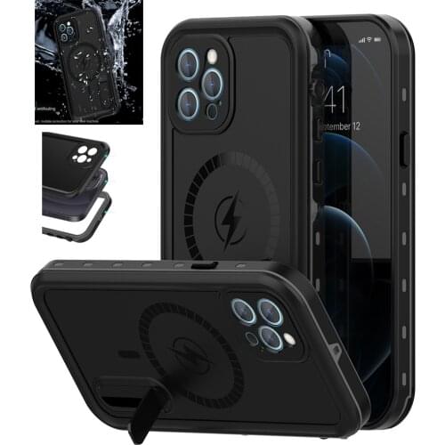 360 Full Cover Double Side PC Case For iPhone 12 11 Pro Max XS XR X S 7 8 Plus SE 2020 Mini Hard ip68 WaterProof Back Cover