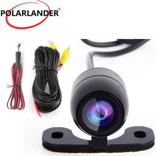 HD CCD Car backup reverse camera rear view small plug camera 135 degree wide angle cheap price parking assist night vision