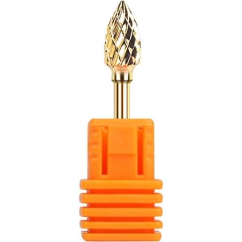 Q1FB 1 Piece Nail Drill Bits Carbide Cuticle Remover Bits for Nail Grooming for Manicure Pedicure Stable Rotating