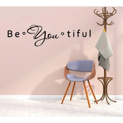 Exquisite letter Vinyl Wall Stickers Wallpaper For Girl Room Art Decals Mural Living Room Home Decor Wallpaper Poster