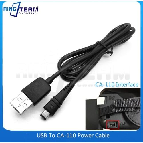 CA-110 CA-110E CA110 CA110E USB Cable Power for Canon Cameras VIXIA HFR30 HFR300 HFR32 HFR20 HFR200 HFR21 mini mini X