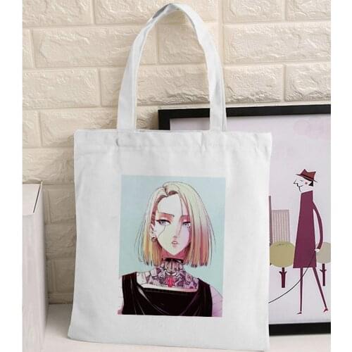 Fashion Large Capacity College Handbag Interesting Punk Handbag Practical Travel Clothes Storage Bag Shoulder Bag Canvas Bags