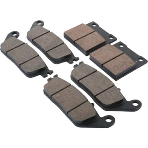 Motorcycle Sintered Semi-Metallic Disc Front Rear Brake Pads For SUZUKI GSX400 GSX 400 IMPULS 1994 - 1996 95