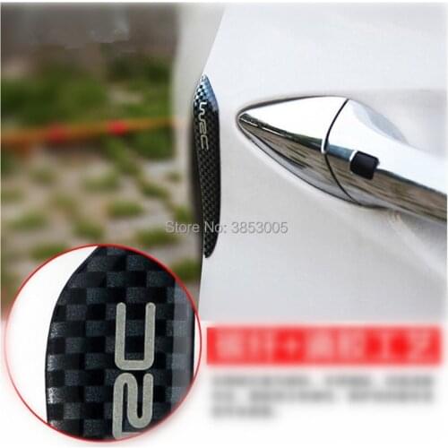 Car Sticker Door Protector Door Side Edge Protection Guards Stickers For fiat stilo toyota verso audi a6 c6 vw caddy ford kuga