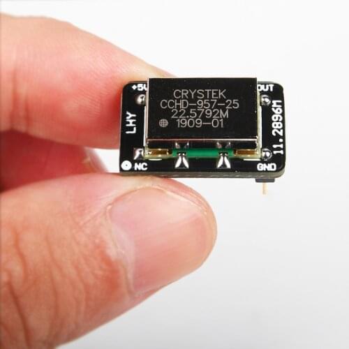 New 11.2896M CRYSTEK CCHD femtosecond crystal oscillator Ultra-low phase noise clock CDM3/4/9 turntable upgrade
