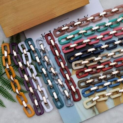 Updating Color Super Chic Lady Resin Colored Stone Handbag Strap Girls Fashion Big Size Fashion Bead Wristlet Purse Bag Belt