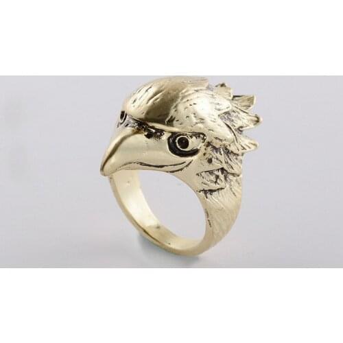 Wholesale New Trendy Owl Rings Gold Silver Color Animal Promise Rings For Women Girl World Of Warcraft Aros Overwatch