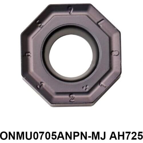 Original 10pcs ONMU ONMU0705 ONMU0705ANPN-MJ AH725 processing Steel and Cast Iron Lathe Cutter Turning Carbide Inserts