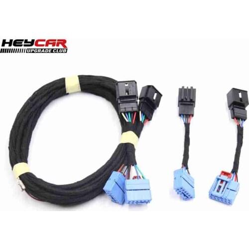 For VW Golf 7 R Mounting Golf 7.5 2017 Flowing water Dynamic Sequential taillight cable wire Harness adapter