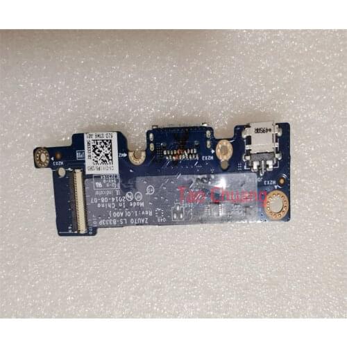FOR Dell Latitude 7350 Power Board SIM Card Board Docking Station Power Port Board LS-B333P