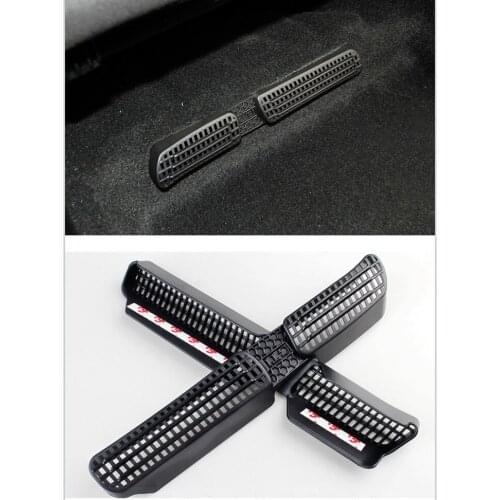 For Audi Q3 2019 Air conditioning air outlet protection cover under the seat dustproof and anti-blocking Car Accessories