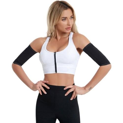 Sauna Arm Trimmer Sweat Sleeves Wrap Bands for Men Women Arm Weight Loss Slimmer