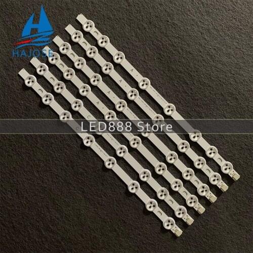 LED strip 8leds For LG Innotek 42FHD-L NDV REV0.2 A+C Type Hitachi 42HXT12U 42HXT42U PHILIPS 42PFL3008H12 VES420UNDL-N01
