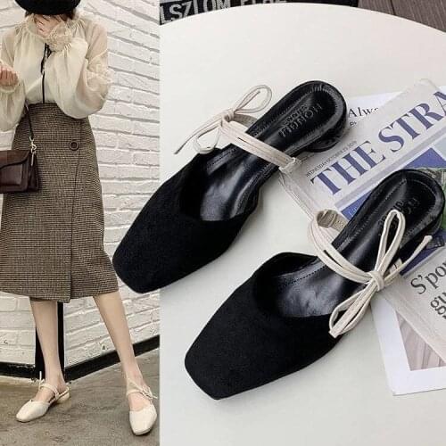 Shoes Women Slippers Slippers Womens Heel Heel Sandales Femmes
