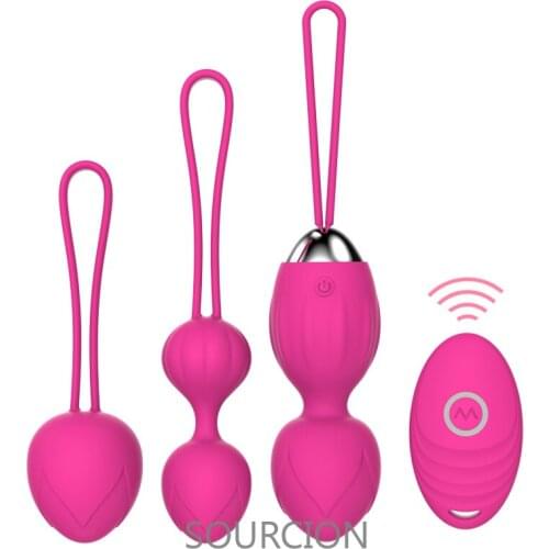 Vaginal balls Sex Toy for Women Kegel Ball Female Vagina Tighten Massage Exercise Wireless Remote Control Vibrating Egg Love egg