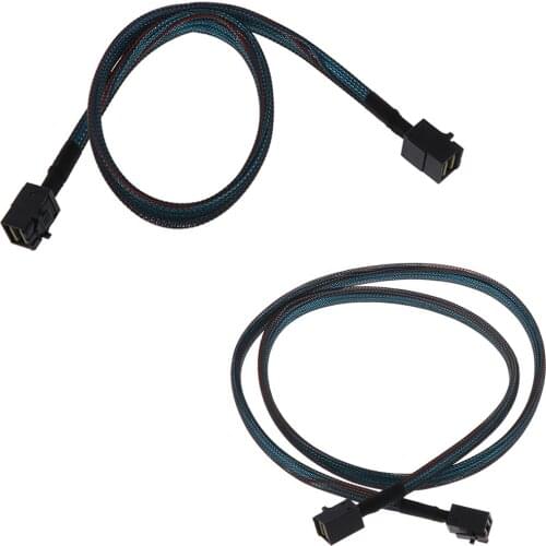 Internal Mini SAS HD Cable SFF-8643 to SFF-8643 Adapter Cord Connector