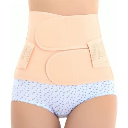 Belly Belt Wome Waist Cinchers Cotton Recovery Abdomen Girdle Back Supportor Abdominal Band Waist Control Shaper