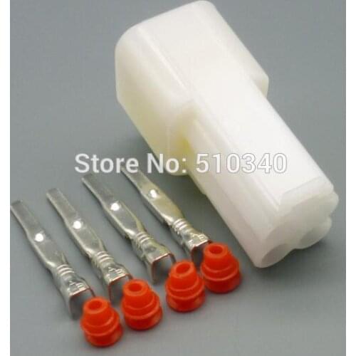 1set .4 hole 2.3mm jacket Automotive connectors car connector with terminal