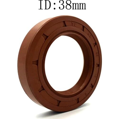 1PC ID 38Mm 38*56*58*60*62*65*68*70*72*90*5/7/8/10/12 High Temperature Gasket Acid Resistance Fluorine Rubber Skeleton Oil Seal
