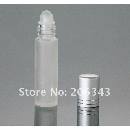 10ml frosted transparent roll ball bottle for eye cream,perfume,essentical oil,deodorant bottle