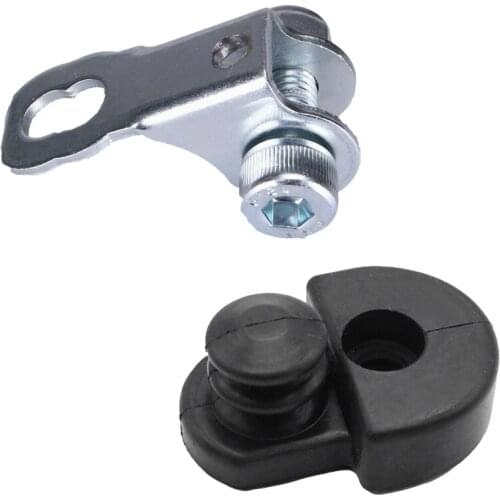 2 Pcs Car Accessories: 1 Pcs Rear Barn Door Extension Bracket & 1 Pcs Front Door Switch Cover Rubber 25368-20G00