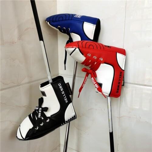 2021 Cute Shoe Golf Putter Head Cover PU Blade Golf Putter Headcover For Man Women