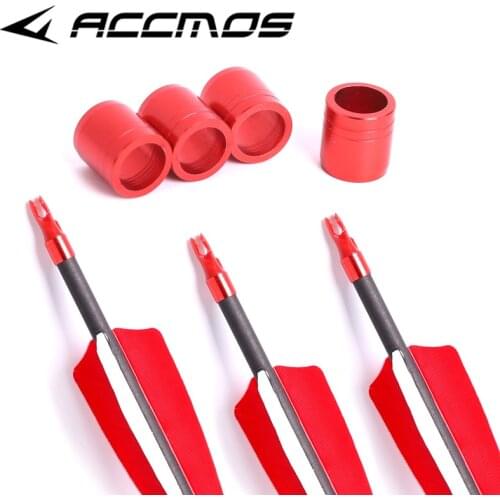 15ps ID6.2 OD7.1/7.4/7.6Arrow Shaft Ring Archery Ring Explosion-proof Ring Archery Arrow Bow and Arrow Accessory Set for Hunting