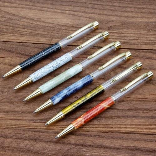 24PCS Japan and South Korea Crystal Pen Promotional Advertising Gift Ballpoint Pen Stationery