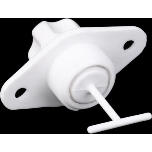 2x Marine Boat Yacht 1" Hole Drain Plugs Screw Bung Replacement Accessories