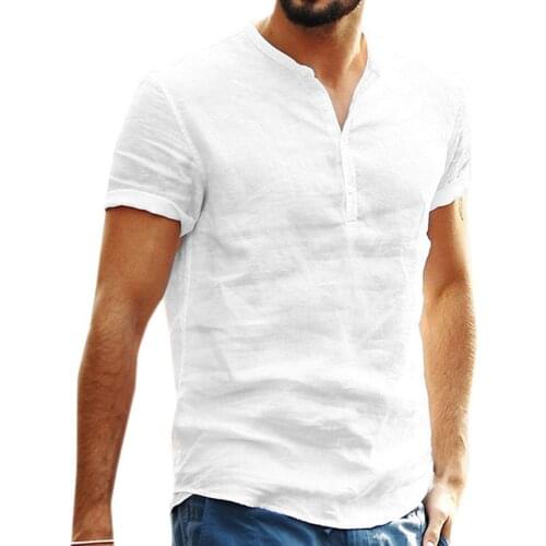 Douhoow Men's Cotton Shirts