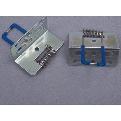 10Pieces/lot led panel lamps fixing spring Clamp downlight fixing spring clips with 38mm metal bracket for recessed lights