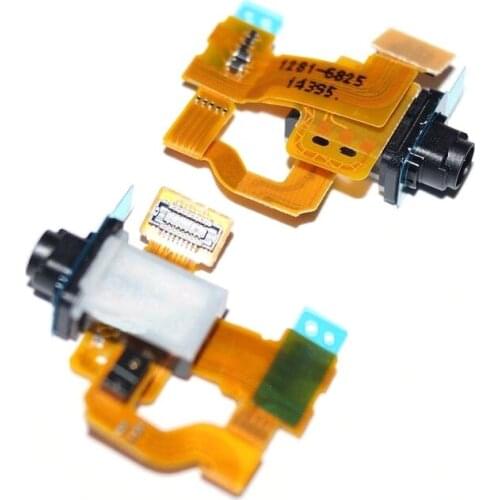Headphone Jack Audio Flex Cable For Sony Xperia Z3 Mini Compact D5803 D5833 earphone flex Replacement Parts