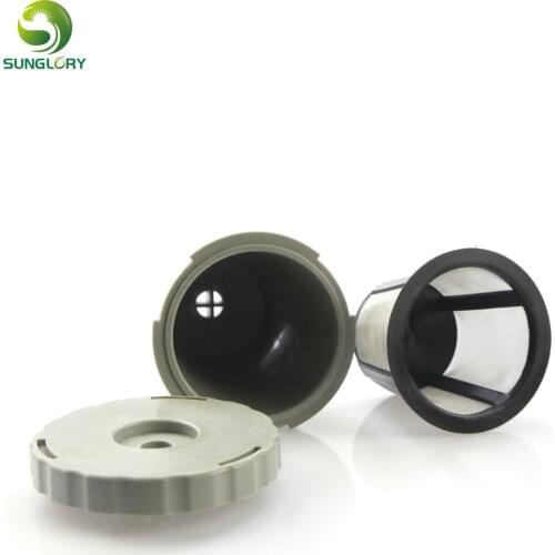 Keurig K Cup Pod Coffee Capsules For Nespresso Reusable Coffee Filter Baskets Refillable Coffee Filters Machine Holder Cafe Tool