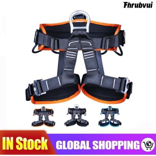 Outdoor Tree Surgeon Arborist Rock Climbing Harness Falling Protection Safety Belt Rappelling Escalade Equipment