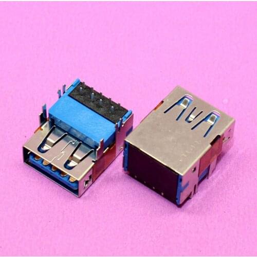 YuXi Laptop and All-In-One Common Female USB 3.0 Jack Connector fit for Dell Inspiron 15R-5520 5525 7520 vostro 3560 Series