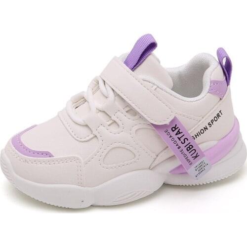 2021 spring new childrens casual sports shoes girls fashion sports boys soft-soled breathable sports shoes