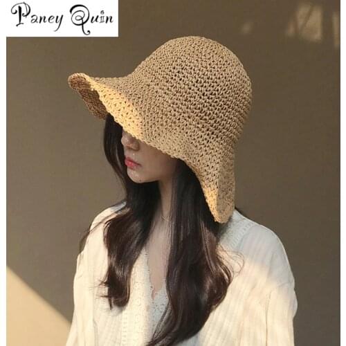 Женские соломенные шляпы PANEY QUIN China At AliExpress