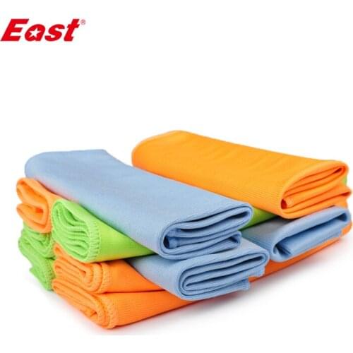 Life83 5 Pcs 30x40CM Microfiber Window Glass Cleaning Cloth Car Cleaning Towel Fast Drying Household Screen Cleaning Cloths Rag