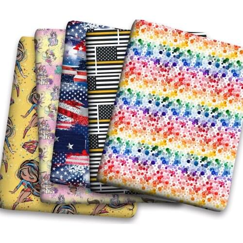 Spring Summer Cotton Super Dense Sewing Fabric Making Womens Wear Dress Children Clothing Home Clothes Cloth c01 0.5Meter