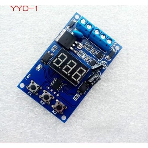 Trigger, cycle, timer, delay switch circuit, MOS control board instead of the relay module 12 24V