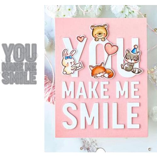 Smile Bear Balloon Cutting Dies Scrapbook Dariy Decoration Stencil Embossing Template DIY Greeting Card Handmade 2021