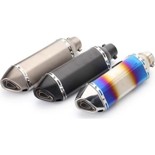 Universal Exhaust Motorcycle Muffler Escape Moto with DB Killer Exhaust Systems for Honda Benelli MSX125 MAX