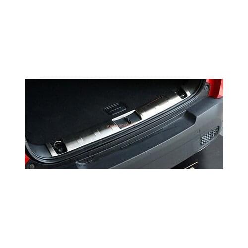 Inside Rear Bumper Protector Trunk Guard Trim Plate for Jeep Renegade 2015 2016