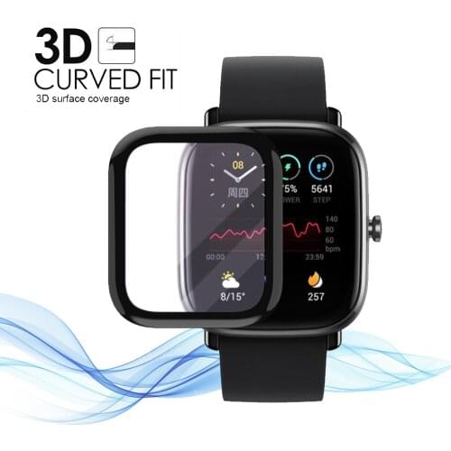 3D Curved Edge Soft Clear Protective Film Full Cover For COLMI/SENBONO P8 SITLOS/SQR P8 SE Plus Smart Watch Screen Protector