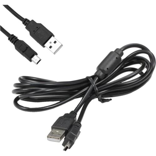 1.8 Meter Black Charging Cable Micro USB Port Replacement For Playstation 3 Game Controller Joystick T
