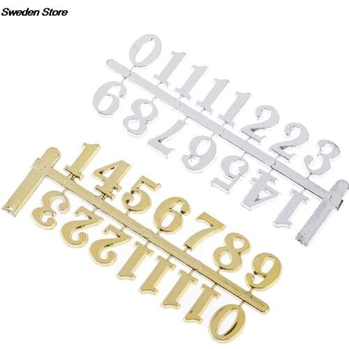 DIY Clock Digital Parts Numerals Restore Ancient Ways Digital Accessories Quartz Clock Movement For Clock Repair 1PC