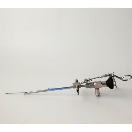 HD Medical Surgical Veterinary Φ2.7X175mm 0 degree 30 degree Rigid Endoscopes and sheath with Obturator and Φ1.6X23mm Forcep PET