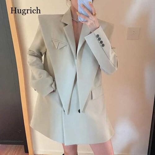 Женские офисные пиджаки Hugrich China At AliExpress